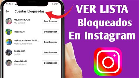 como ver bloqueados en instagram|Consultar las personas que bloqueaste en Instagram y